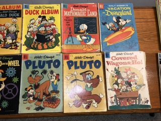 16 - Dell Comics Disney ' s Duck Scrooge Rascals Fudd Pluto Tip Top (1957 - 1960) 1 5