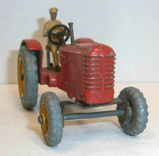 Vintage 1948 - 1953 Dinky No.  27a - G Massey - Harris Farm Tractor - exc 2