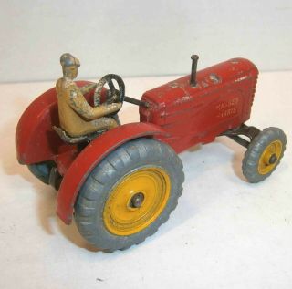 Vintage 1948 - 1953 Dinky No.  27a - G Massey - Harris Farm Tractor - exc 3