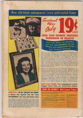 Black Cat - Crime Fighter - October 1950 No.  25 - Kirk Douglas interview 2