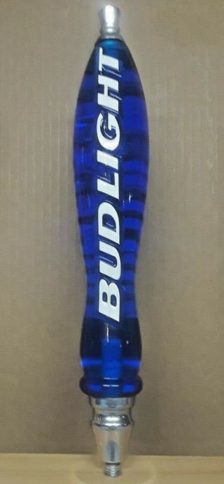 Bud Light Beer Plastic Tap Handle 12 " Two Sided
