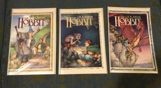 The Hobbit Graphic Novel Books 1 - 3,  Eclipse First Printings