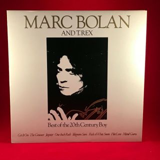 Marc Bolan & T Rex Best Of The 20th Century Boy Uk Vinyl Lp