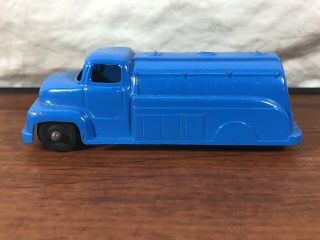 Old House Attic Find Vintage 1950’s Tootsietoy Blue Ford Oil Tanker Truck Toy