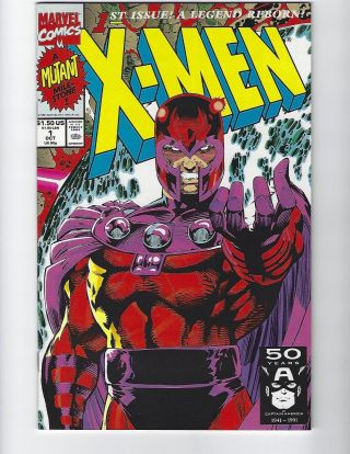 1991 X - Men 1 All 5 Covers Marvel Vf/nm Jim Lee Unread Copies