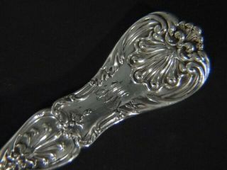 Antique Gorham LAG 1894 Mark Solid Sterling KING GEORGE Soft Cheese SCOOP 8 - 1/2” 2