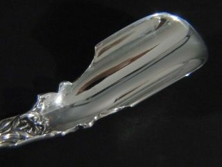 Antique Gorham LAG 1894 Mark Solid Sterling KING GEORGE Soft Cheese SCOOP 8 - 1/2” 3