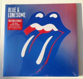The Rolling Stones 2xlp 1st Press Blue&lonesome Gatefold Pristine