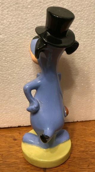 Vintage 1960s Hanna Barbera HUCKLEBERRY HOUND Porcelain Figure IDEAS 610 JAPAN 2
