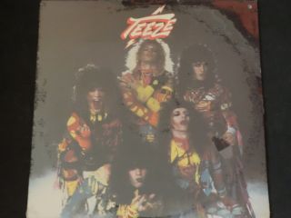 Teeze " Self - Titled " Lp.  1st Pressing/promo.  Factory.  Very Rare