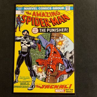 Spider - Man 129 (legends Reprint) 1st Punisher Key Nm 9.  4