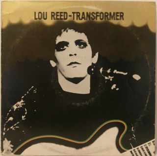 Lou Reed Transformer Vinyl Lp Rca Lsp - 4807 1st Hollywood Pressing Vg,  1972 Glam