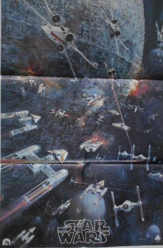 Star Wars Sountrack Nm 1977 Canada Ost 2 Lp S,  Poster,  Insert Vinyl