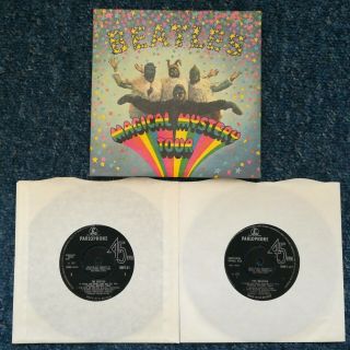 The Beatles - Magical Mystery Tour Mono 7 " Vinyl E.  P.  Stunning