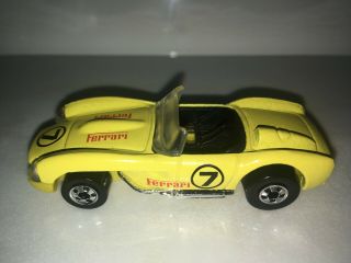 Rare Vintage 1990 Hot Wheels Ferrari 250 Yellow