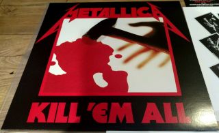 Metallica Kill em All 180G Remaster Vinyl LP from Deluxe Box Set Blackened 6