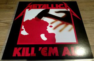 Metallica Kill em All 180G Remaster Vinyl LP from Deluxe Box Set Blackened 8