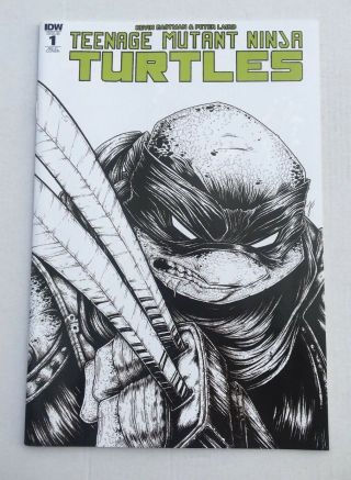 Teenage Mutant Ninja Turtle 1 Reprint Tmnt Mike Vasquez Dark Leo Eastman Idw