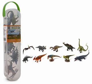 Collecta A1101 Mini Dinosaur Models Toys 10 In Set - Nip
