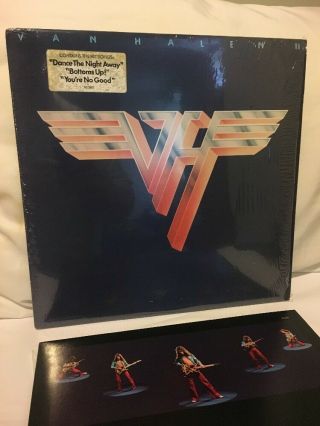 Van Halen Van Halen Ii Lp 1979 First Winchester Press Shrink Hype Great Audio