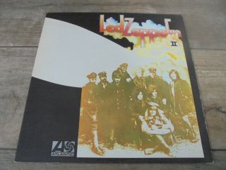 Led Zeppelin - Led Zeppelin Ii 1971 Uk Lp Atlantic Rare Cross Over Pressing