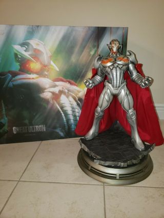 Great Ultron Premium Format Statue Figure Sideshow Collectibles Marvel Sample