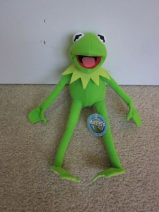 Kermit The Frog Plush Toy Stuffed Animal Jim Henson Muppets Nanco 10 " Poseable