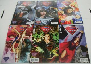 Adventures Of Supergirl 1 - 6 Complete Mini - Series - Dc Comics/2016