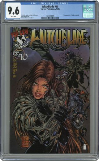 Witchblade 10a 1996 Turner Variant Cgc 9.  6 1445078009