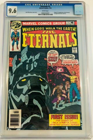 The Eternals 1 Cgc 9.  6 White Pages 1st Appearance Archived
