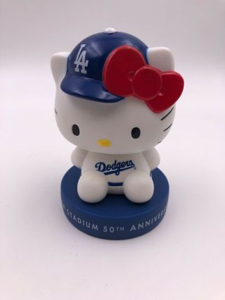 Dodgers Stadium 50th Anniversary X Hello Kitty Bobble Head (f5)