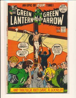 Green Lantern 89 - Neal Adams Cover & Art Vg/fine Cond.