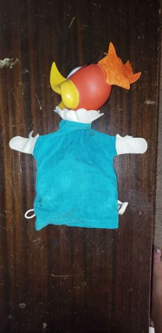 Vintage Talking Woody Woodpecker pull string Hand Puppet 4