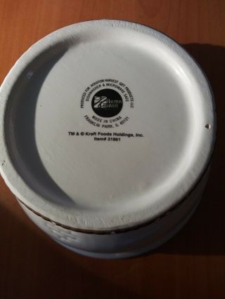 Oreo Cookie Ice Cream Shoppe Vintage Bowls Set of 4 Ceramic 4