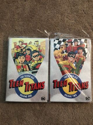 Teen Titans The Silver Age Vol 1 And 2 Tpb Dc