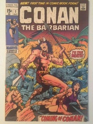 Conan The Barbarian 1  (origin & 1st Appearance Of Conan) (1970)