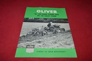 Oliver Tractor 100 101 Plow For 1950 Dealer 