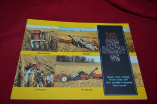 Idea 1966 Corn Harvesting Equipment Buyers Guide Dealers Brochure Amil13