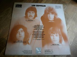 Led Zeppelin LP 1 Same UK Atlantic press A1 B3, , , , , 4