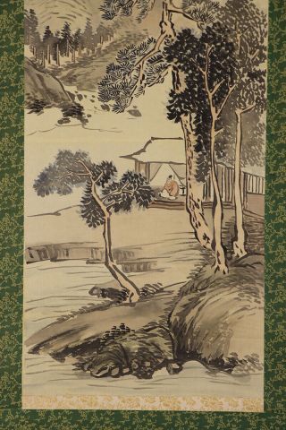 CHINESE HANGING SCROLL ART Painting Sansui Landscape E7809 5