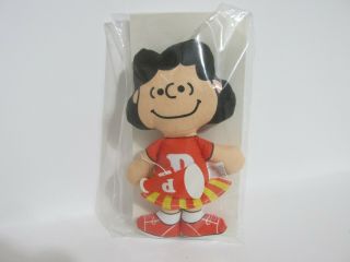Snoopy Peanuts Charlie Brown Lucy Determined Vintage Greeting Doll Figure 1979