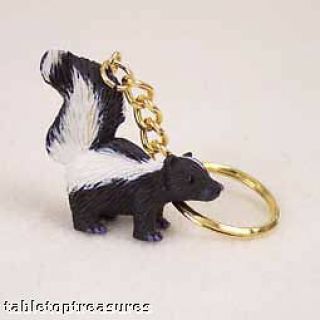Skunk Key Chain Great Gift For Pet,  Home