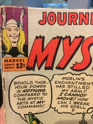 Journey into Mystery 96 1963 Marvel Silver Age Thor Merlin The Mad 2