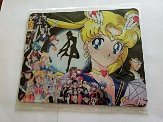Sailor Moon And Scouts With Sailor Stars Mouse Pad 3