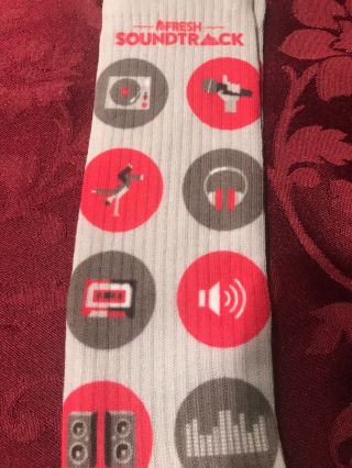 Coors Light a fresh sound track socks promo 2 Pairs Rare Please Read Details 2