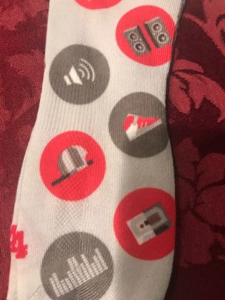 Coors Light a fresh sound track socks promo 2 Pairs Rare Please Read Details 3