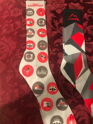 Coors Light a fresh sound track socks promo 2 Pairs Rare Please Read Details 4