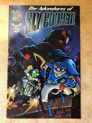 The Adventures Of Sly Cooper Issue 2 Comic Bagged And Boarded Sony Ps2 Promo I42