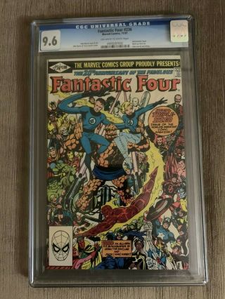 Fantastic Four 236 Cgc 9.  6 Noted Stan Lee & Jack Kirby Back Up Story