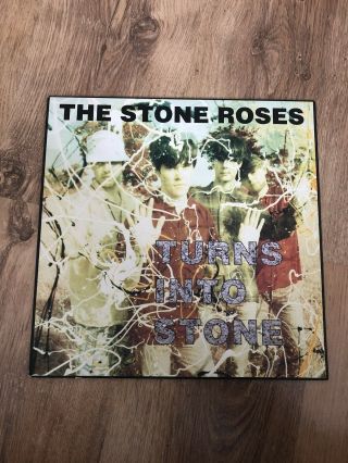 The Stone Roses Turns Into Vinyl Lp 1992 Silvertone Ore Lp 521